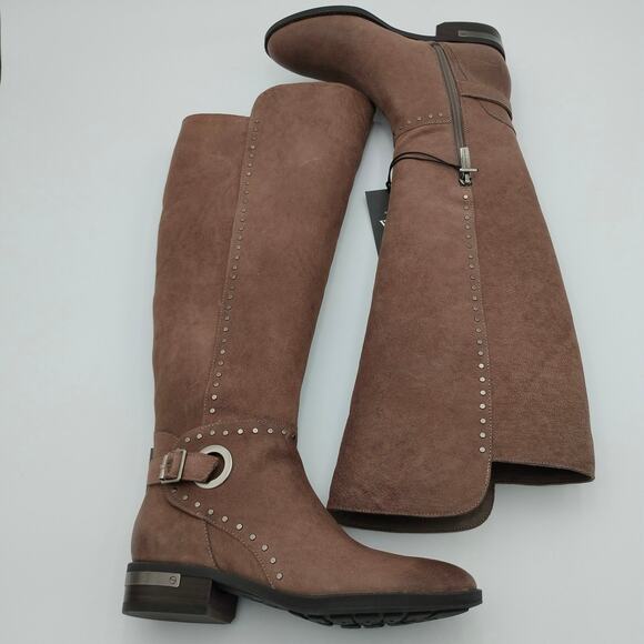 Vince Camuto Women's Poppidal Wide-Calf Stretch Riding Boots NEW Size 5 - Picture 3 of 10